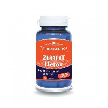 Zeolit Detox, 60 +60 capsule, Herbagetica