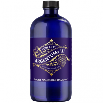 Argentum+ 111 Aniversar 111 Ppm Mas. Gradata 480ml Pure Life Argentum+ 111 Aniversar 111 Ppm Mas. Gradata 480ml Pure Life