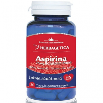 Aspirin Cardio Prim 30cps Herbagetica Aspirin Cardio Prim 30cps Herbagetica