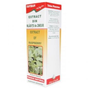 Extract din mladite de zmeur, 50ml, Favisan