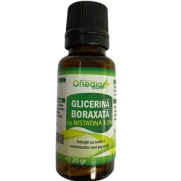 Glicerina Boraxata cu Nistatin 1,5% Onedia Glicerina Boraxata cu Nistatin 1,5% Onedia