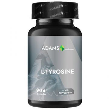 L-Tyrosine 500mg 90cps, Adams Supplements L-Tyrosine 500mg 90cps, Adams Supplements