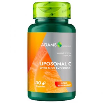 Liposomal C + Bioflavonoids 30cps, Adams Supplements Liposomal C + Bioflavonoids 30cps, Adams Supplements