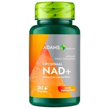 Liposomal NAD+ 300mg 30cps, Adams Supplements Liposomal NAD+ 300mg 30cps, Adams Supplements