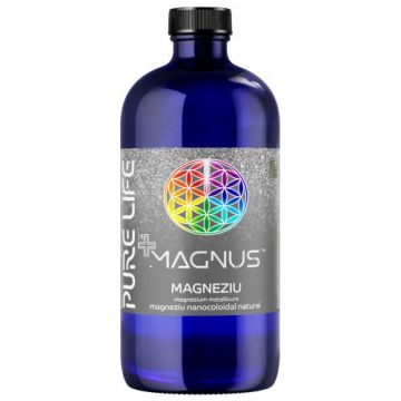 Magneziu nanocoloidal natural, 480ml, Pure Life