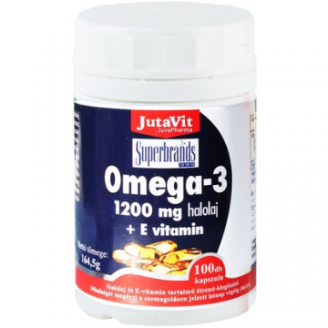 Omega 3+Vitamina E 1200mg 100cps Jutavit