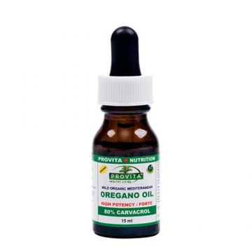 Oregano Oil Forte- cu 80% Carvacrol 15ml Provita Nutrition