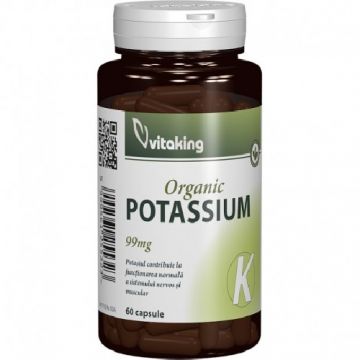 Potasiu Gluconate 99mg 60cp Vitaking Potasiu Gluconate 99mg 60cp Vitaking