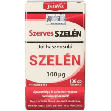 Seleniu Organic, 100ug, 100tab, Jutavit