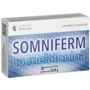 Somniferm+Melatonina 30cps Remedia Somniferm+Melatonina 30cps Remedia