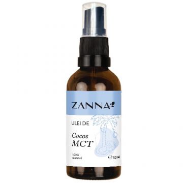 Ulei de Cocos MCT 50ml, Zanna Ulei de Cocos MCT 50ml, Zanna