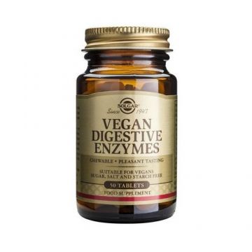 Vegan Digestive Enzymes 50cps Solgar