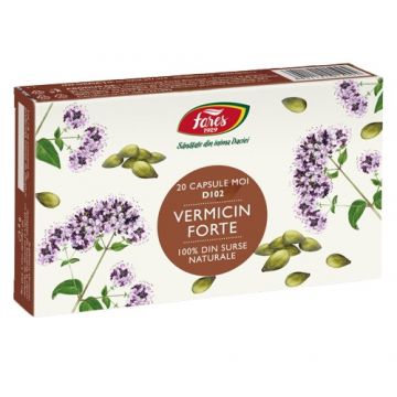 Vermicin Forte, D102, 20cps moi, Fares Vermicin Forte, D102, 20cps moi, Fares
