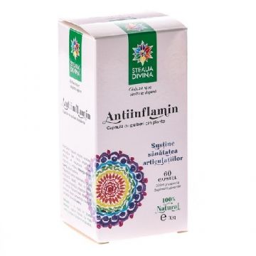 Antiinflamin 500mg 60cps Steaua Divina Antiinflamin 500mg 60cps Steaua Divina