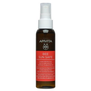 Apivita Sun ulei protector cu filtre UV pentru par 100 ml Apivita Sun ulei protector cu filtre UV pentru par 100 ml