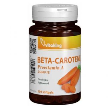 Betacarotene 25000iu 100cps, Vitaminking Betacarotene 25000iu 100cps, Vitaminking