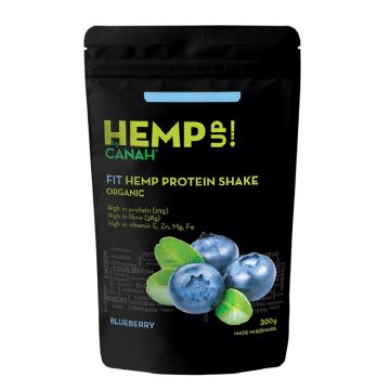 Canah Shake proteic de cânepă ECO FIT Hemp Up, 300 g Canah Shake proteic de cânepă ECO FIT Hemp Up, 300 g