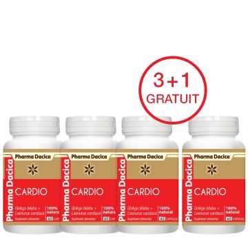 Cardio 3+1 Gratuit, 60 capsule x 4 Cardio 3+1 Gratuit, 60 capsule x 4