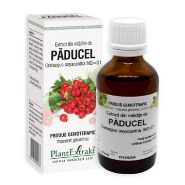 Extract din mlădiţe de Păducel, 50ml, PlantExtrakt Extract din mlădiţe de Păducel, 50ml, PlantExtrakt