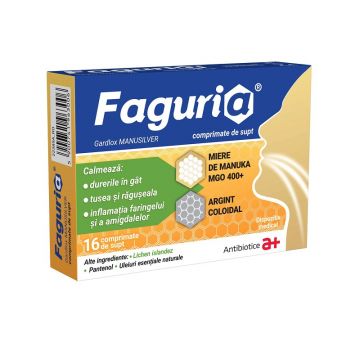 Faguria 16 comprimate de supt Antibiotice SA Faguria 16 comprimate de supt Antibiotice SA