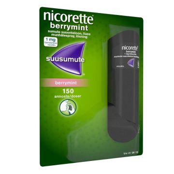 Nicorette Berrymint spray 1mg/doza Nicorette Berrymint spray 1mg/doza