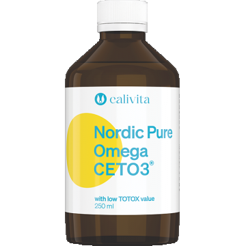 Nordic Pure Omega CETO3 CaliVita, Omega 3 si Omega 11 premium lichid - 250 ml Nordic Pure Omega CETO3 CaliVita, Omega 3 si Omega 11 premium lichid - 250 ml