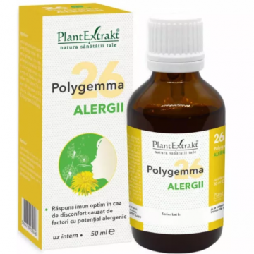 Polygemma 26 Alergii 50ml PlantextrakT Polygemma 26 Alergii 50ml PlantextrakT