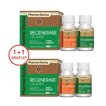 Regenerare Celulară 1+1 Gratuit, 180 capsule x 4 Regenerare Celulară 1+1 Gratuit, 180 capsule x 4