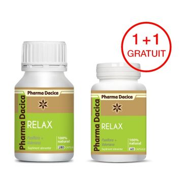 Relax, 180 capsule + Relax, 60 capsule Gratuit Relax, 180 capsule + Relax, 60 capsule Gratuit