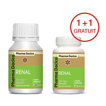 Renal, 180 capsule + Renal, 60 capsule Gratuit Renal, 180 capsule + Renal, 60 capsule Gratuit