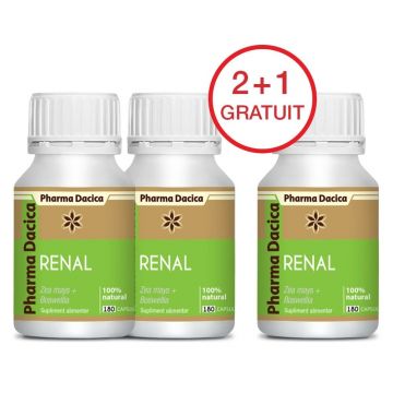 Renal 2+1 Gratuit, 180 capsule x 3 Renal 2+1 Gratuit, 180 capsule x 3
