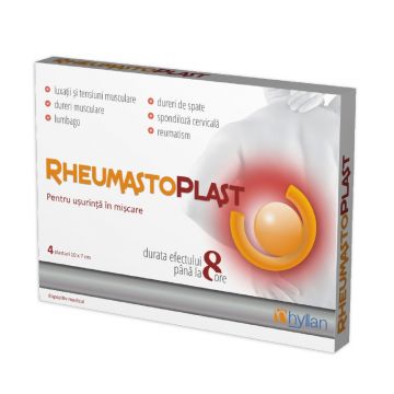 Rheumastoplast 4 plasturi Hyllan Rheumastoplast 4 plasturi Hyllan