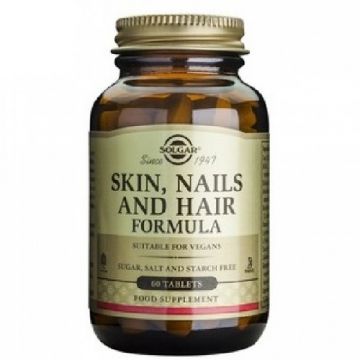 Skin Nails Hair 60tablete Solgar Skin Nails Hair 60tablete Solgar