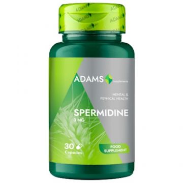 Spermidine 3mg, 30cps, Adams Supplements Spermidine 3mg, 30cps, Adams Supplements