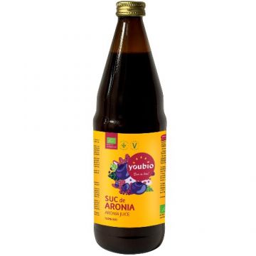 Suc de Aronia 100% BIO, 750ml, Youbio Suc de Aronia 100% BIO, 750ml, Youbio