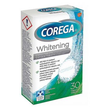 Tablete Corega Whitening , 30 tablete Tablete Corega Whitening , 30 tablete