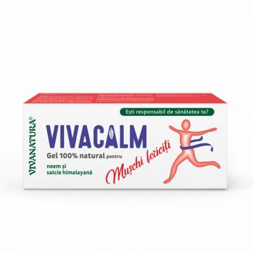 VivaCalm gel de masaj 100% natural pentru muschi fericiti 100 ml – Leonard Radutz Formula – VivaNatura VivaCalm gel de masaj 100% natural pentru muschi fericiti 100 ml – Leonard Radutz Formula – VivaNatura